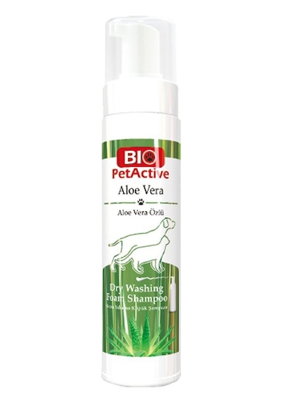 Bio Petactive Aloe Vera ve Buğday Özlü Kuru Köpük Şampuan 200 ML