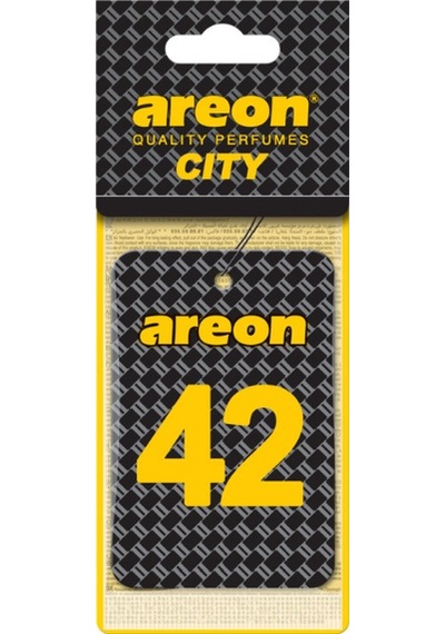 Areon City Vanilla Black 42 Oto Araç Kokusu