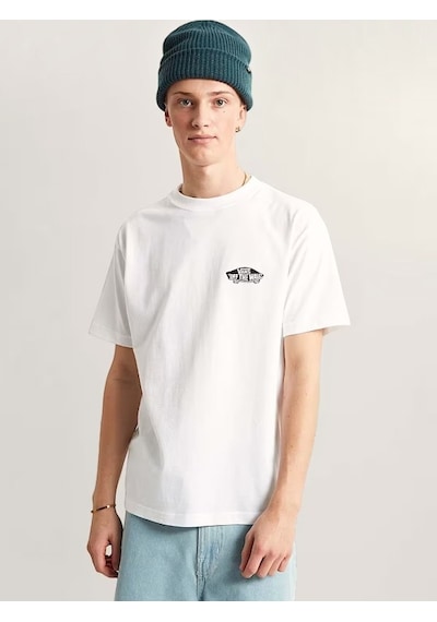 Vans Double Standard Ss Tee Erkek Beyaz T-shirt - Vn000syd