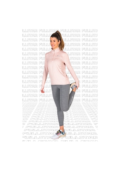 Nike One Diamond Shine 7/8 Leggins 2 Cepli Yapay Elmaslı Toparlayıcı Tayt Gri Gri