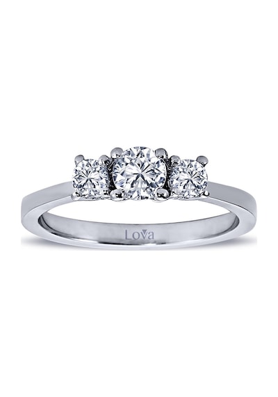 Lova 0,50 Karat Pırlanta Tria Yüzük - 1030132