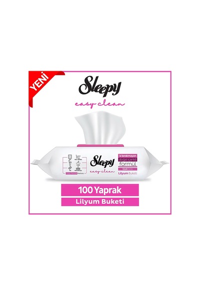 Easy Clean Lilyum Buketi Yüzey Temizlik Havlusu Mendili - 100 Yaprak 7 Al 6 Öde Diğer