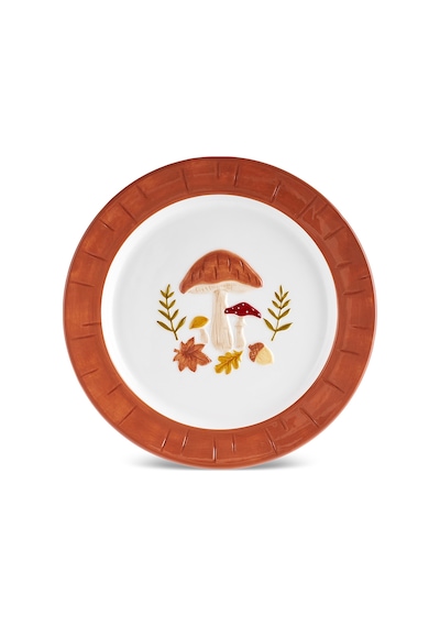 Karaca Cozy Pasta Tabağı 22 Cm Çok Renkli