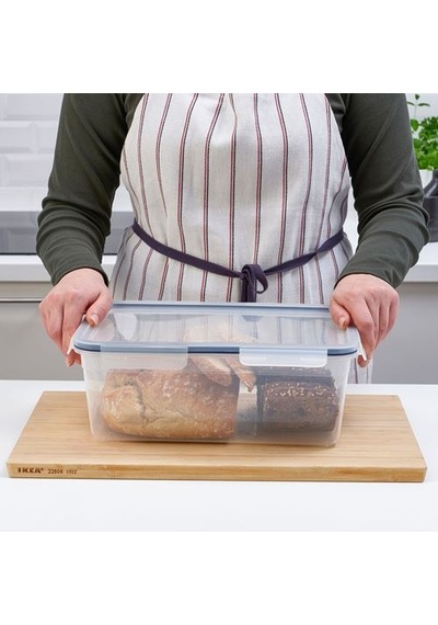 Ikea 365+ Plastik Saklama Kabı, Plastik, 5,2 Lt Çok Renkli
