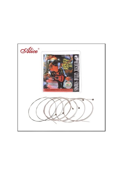 Alice A306XL Akustik Gitar Takım Tel - 0.10 Alice A306XL Akustik Gitar Takım Tel - 0.10