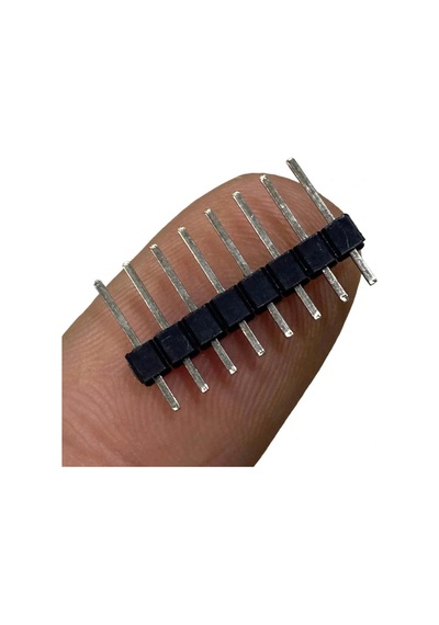 Erkek Pin Header 8 Pin 12mm 2.54mm 1x8 180 Tek Sıra