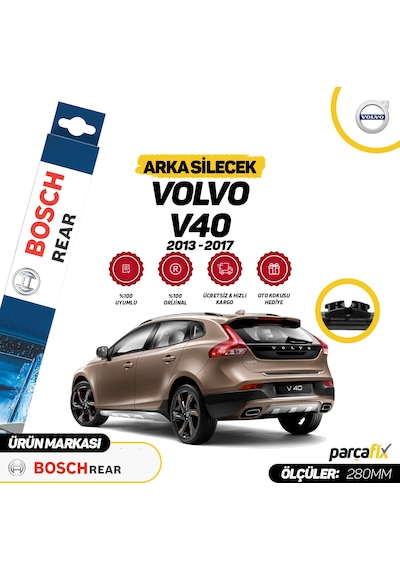 Volvo V40 Bosch Rear Arka Silecek 2013-2017