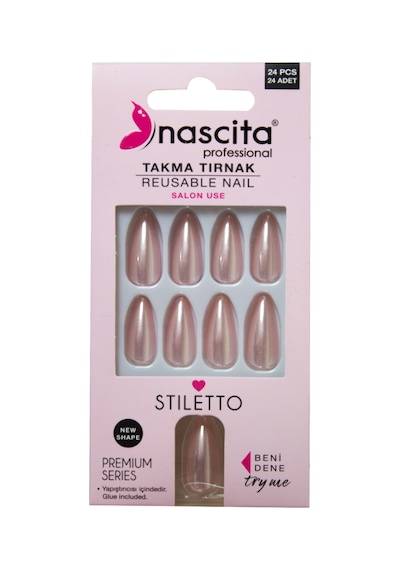 Nascita Kedi Gözü Takma Tırnak 24'lü Set Nasnaıl00194