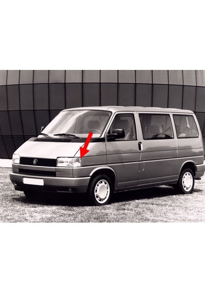 VW Transporter T4 1991-03 Ön Sol Sinyal Lambası Beyaz 7D0953041F