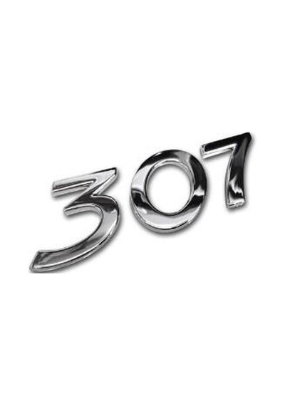 Peugeot 307 Arka Bagaj Kaputu Üzeri 307 Yazısı 8665c1