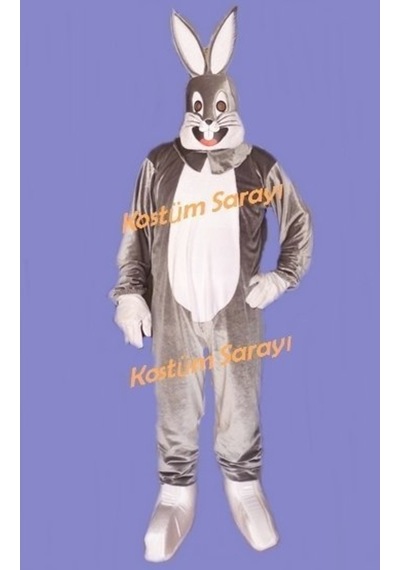 Kostümsarayı Bugs Bunny Tavşan Kostümü Yetişkin