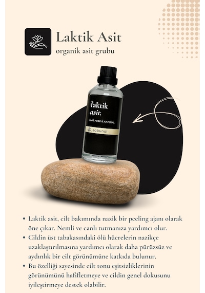 Laktik Asit Serumu 100 Ml - Cilt Yüzeyi Bakım Serumu