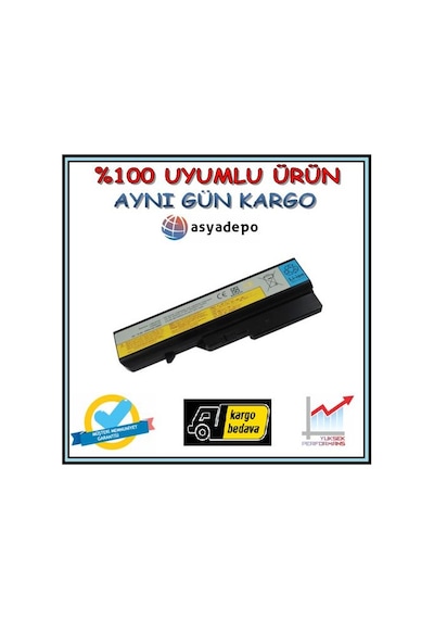 Lenovo Uyumlu Ideapad G465A Batarya Pil N11.6521