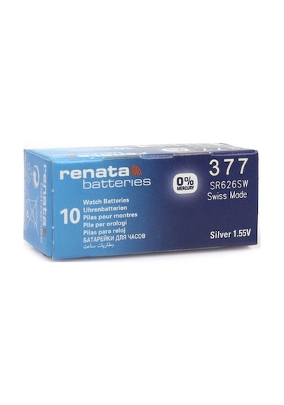 Renata 377 Sr626sw Alkalin Hafıza Saat Pili