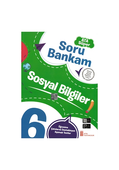 6. Sınıf Ata Süper Sosyal Bilgiler Soru Bankam + Çalışma Kitabım Seti