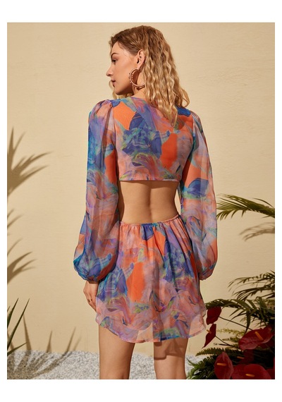 Fashion Cocktail Derin Dekolteli Bağlamalı Uzun Kollu Şirin Astırı Şortlu Bağlamalı Tulum Mavi Fashion Cocktail Derin Dekolteli Bağlamalı Uzun Kollu Şirin Astırı Şortlu Bağlamalı Tulum Mavi