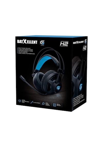 Batxellent Pro H2 Mikrofonlu Rgb Oyuncu Kulaklığı