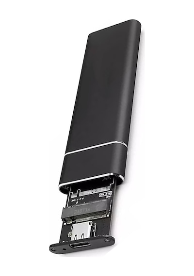 Kompakt Taşınabilir Ssd Harici Çevirme Aparatı Usb 3.0 Hızlı Veri Aktarım Ssd Kutusu Tak Çalıştır