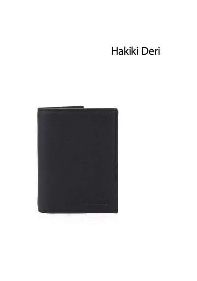 Gönderir Gönderi R Erkek Siyah Floter Hakiki Deri Dikey Cüzdan Ddmx76006851