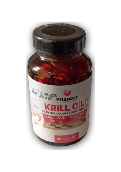 Vitamost Krill Oil 90 Kapsül