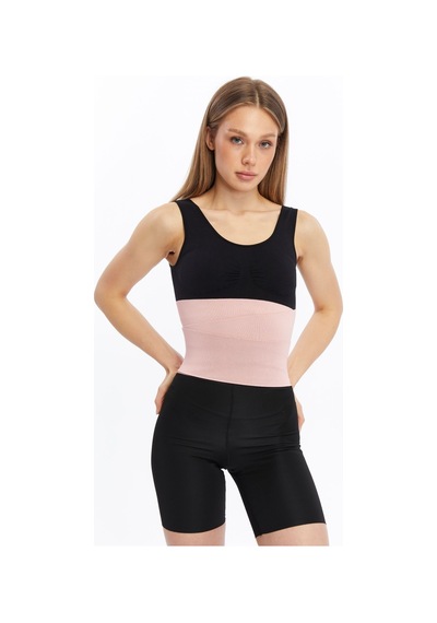 Sıklaştırıcı Ve Toparlayıcı Kum Saati Görünümü Sağlayan Sargı Korse Pembe - 677294582 Pembe - 677294582 Pembe