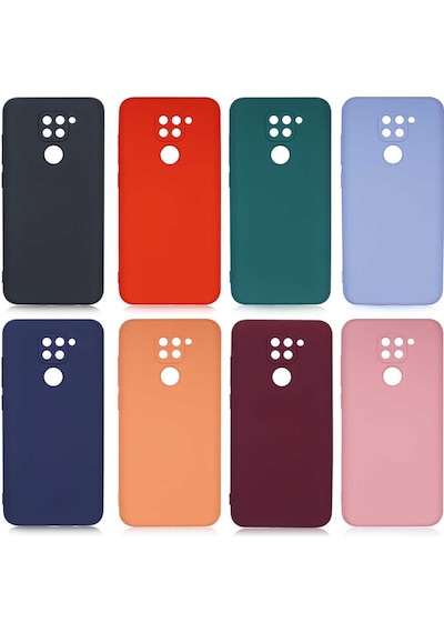 Xiaomi Redmi Note 9 Kılıf Zore Mara Lansman Kapak Koyu Yeşil