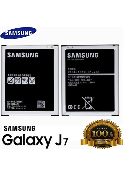 Samsung Uyumlu Galaxy J7 Core J7 2015 J701F On7 Batarya Pil
