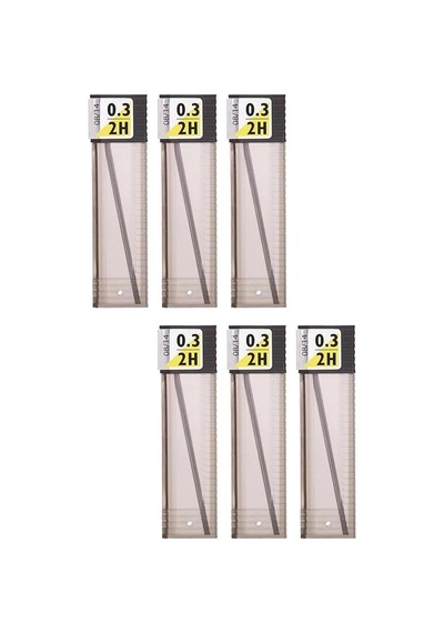 0.3 Kalem Ucu 2H 60 mm 6 Paket 0,3 Min Kalem Uç Teknik Kalem Yedeği Mono Tombow 2H 60 mm 6 Paket