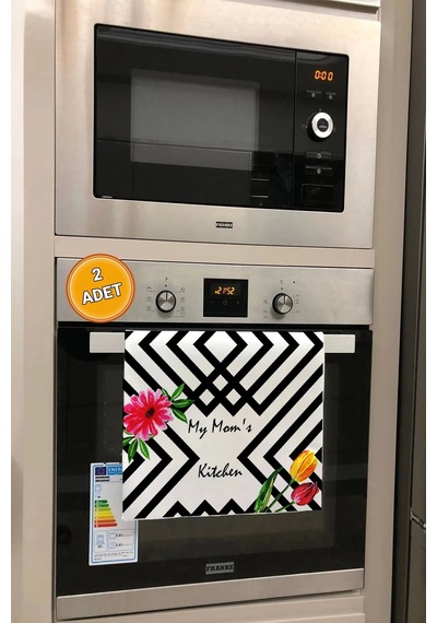 Valerine Life Annemin Mutfağı Mutfak Kurulama Fırın Beyaz El Havlusu %100 Pamuklu 35x50cm 2 Adet Beyaz