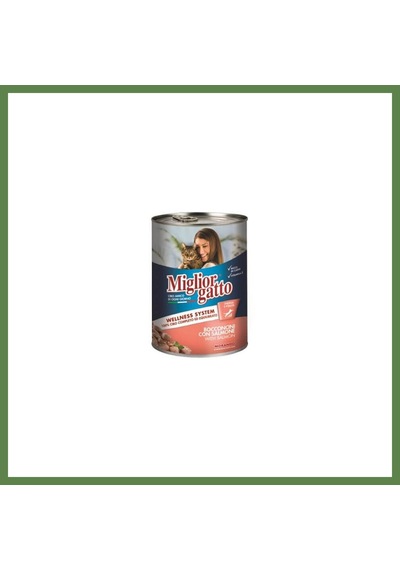 Miglior Gatto Somon Balıklı Yetişkin Kedi Konservesi 405 Gr Hb006