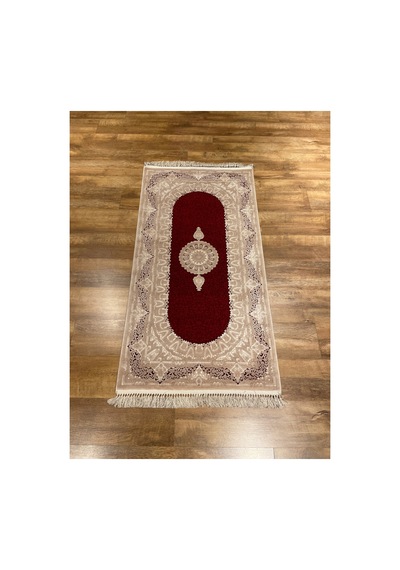 Milat Taç Mahal 1726 Kahve-bordo Halı Çok Renkli