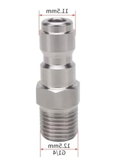 Köpük Aparatları İle Uyumlu 1/4'' Quick Plug Bağlantı Aparatı