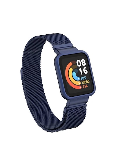 Mi Watch Lite Kordon Kasalı Milano Loop Metal Kordon