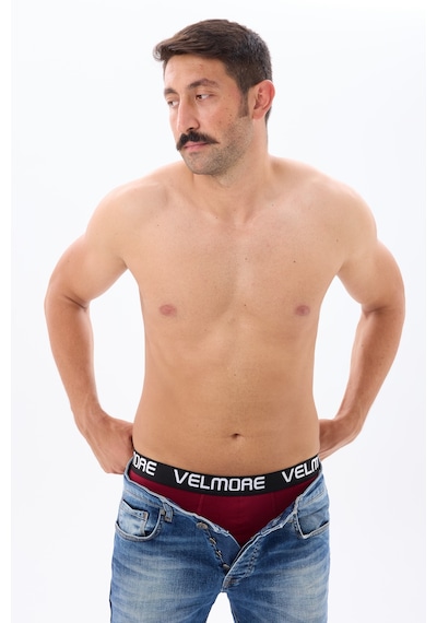 Velmore Erkek Boxer 12 Li Premium Kutu Pamuklu Likralı Beden S - 5xl Siyah