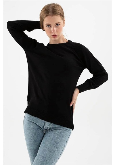 Fashıon Frıends Kadın Bisiklet Yaka Tunik 24k0242k1 001