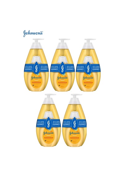 Johnsons Baby Bebek Şampuanı Klasik 750Ml+200 Hediye (5 Li Set)
