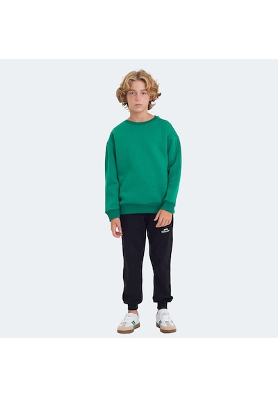 Slazenger LOGAN Çocuk  Yeşil Sweatshirt