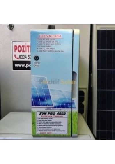 Sunpro 4022 Taşınabilir Solar Jeneratör 4 Ampül