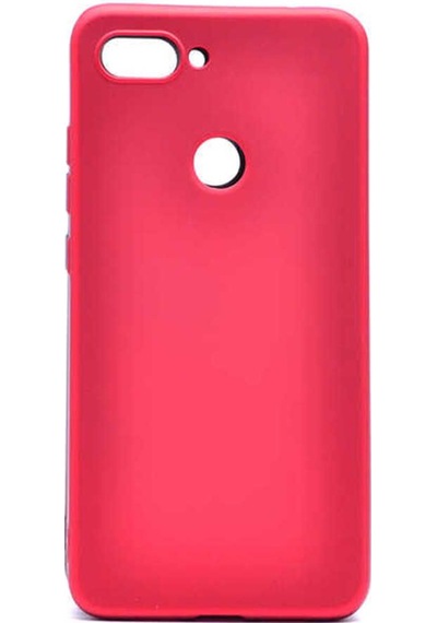 Xiaomi Mi 8 Lite Kılıf Zore Premier Silikon Kapak Kırmızı