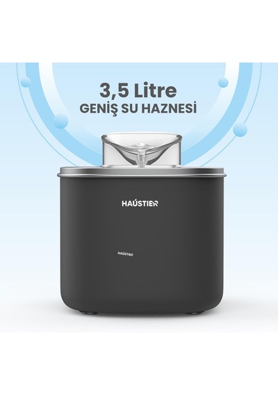 Tr Wf007l Otomatik Kedi Su Sebili,kedi Su Çeşmesi, Su Şelalesi, Su Pınarı 3.5lt Geniş Hazne, Bpa Içermez, Ultra S