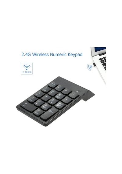 Apera TR-59 Süper İnce Kablosuz Keypad Klavye NumLock Numped Apera TR-59 Süper İnce Kablosuz Keypad Klavye NumLock Numped