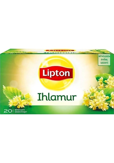 Lipton Ihlamur Bitki Çayı Süzen Poşet 3'lü 20 x 1.6 G