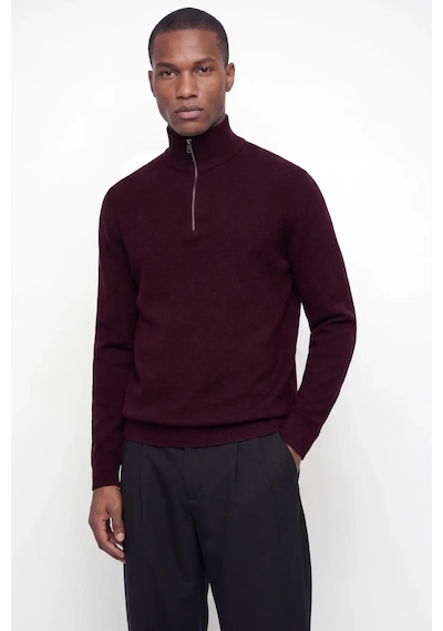 Jack & Jones Jjmilano Erkek Kazak Kahverengi
