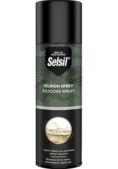 Silikon Sprey 200ml, Kaydırmaz Ve Parlaklık Artırıcı, Çok Yönlü Kullanım