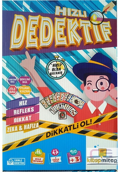 Hızlı Dedektif Oyunu Kutulu