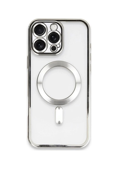 Apple İphone 16 Pro Kılıf Kross Magneticsafe Kapak - Gümüş