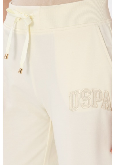 U.s. Polo Assn. Kadın Krem Eşofman Altı 50300923-vr071 Krem