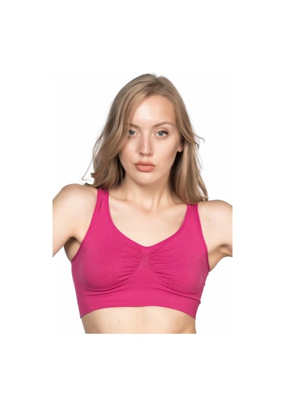 Mürdüm Mı Emay 4001 Soft Sporcu Büstiyer Mürdüm