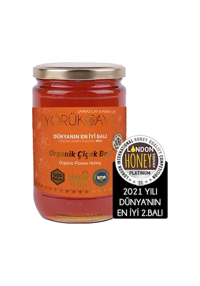 Yörükçayır Organik Çiçek Balı 850 G