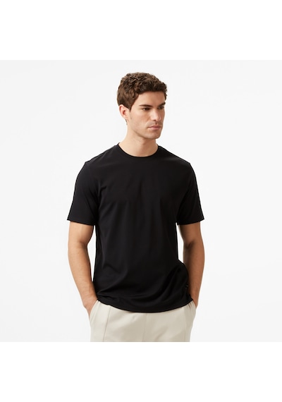 Nautica Erkek Siyah Regular Fit T-shirt Düz V57271t Siyah